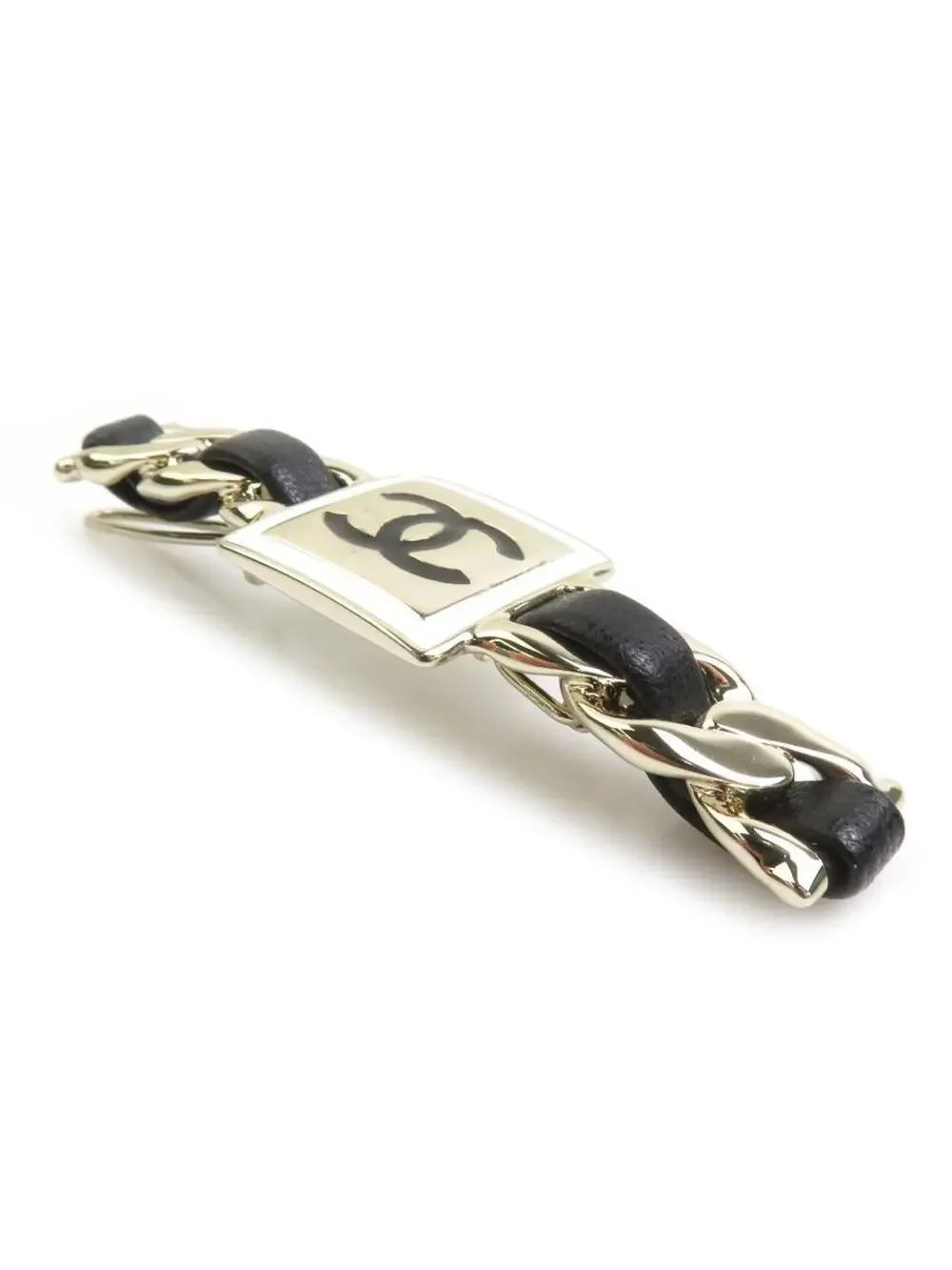 Auth Chanel Cc Logo Hair Clip Pin #293903C40B